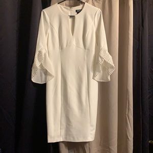DKNY WHITE DRESS